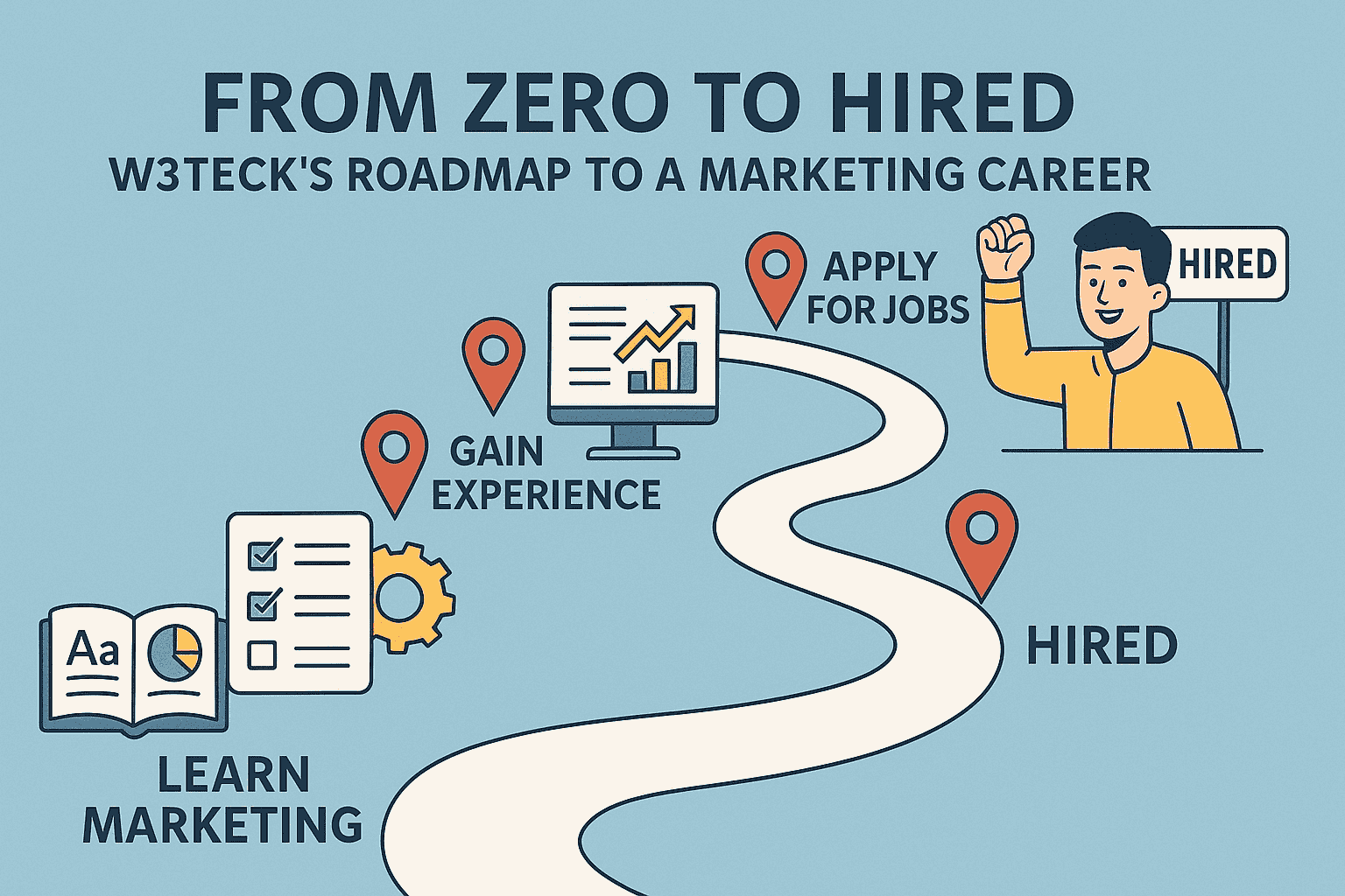 W3teck's Career Roadmap